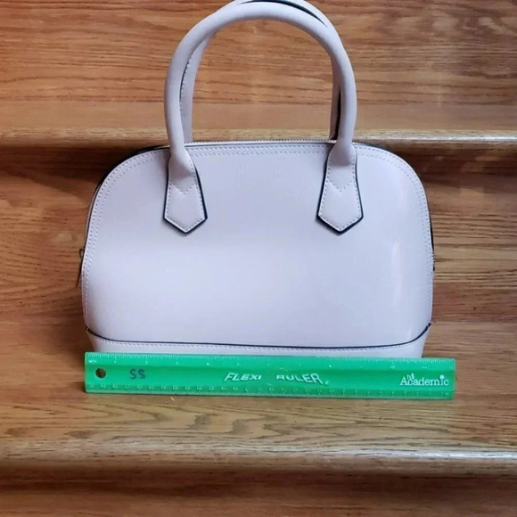 Pink with‎ black trim NWOT satchel handbag - Picture 5 of 8